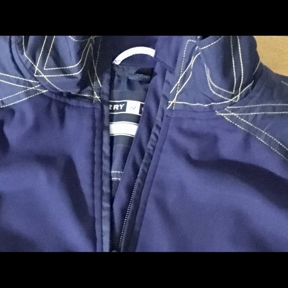 Sperry Small Navy Windbreaker